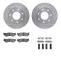 Dynamic Friction 7412-54038 Rotor Kit