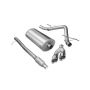 Corsa Performance 14925 3.0in. Cat-Back Single Side Exit with Twin 4.0in. Polished Pro-Series Tips
