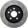 Stoptech 127.62114L 08-09 Pontiac G8 Slotted & Drilled Front Left Rotor