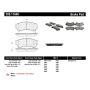 StopTech Performance 06-10 Ford Fusion / 07-10 Lincoln MKZ / 06-09 Mazda 6 Front Brake Pads