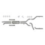 Diamond Eye Performance K3422A Diamond Eye KIT 3-1/2in CB DUAL GAS AL TOYOTA TUNDRA 5.7L 07-10