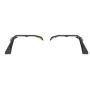 Road Armor 518AFF0B 18-20 Jeep Wrangler JL Stealth Front Fender Flare w/Switchback LED DRL - Tex Blk