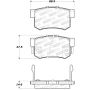 Stoptech 308.05361 Street Brake Pads - Front