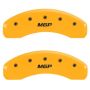 MGP 2 Caliper Covers MGP Yellow Finish Black Characters 2018 Chevrolet Tahoe