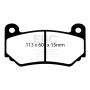 EBC Brakes DP21377 Greenstuff 2000 Series Sport Brake Pads