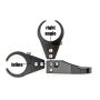 Rugged Radios AMH-1.25 Antenna Bar Mount for Horizontal Bar 1.25 Inch