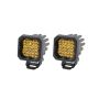 Diode Dynamics DD6463P Stage Series C1 LED Pod Pro - Yellow Flood Standard ABL (Pair)