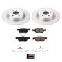 PowerStop CRK8533 Genuine Geomet Coated Rotor and Low-Dust Ceramic Brake Pad Kit