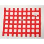Racequip 725015 Red 18in H x 24W SFI Ribbon Window Net