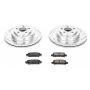 PowerStop K219 Z23 Daily Driver Carbon-Fiber Ceramic Brake Pad and Drilled & Slotted Rotor Kit