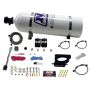 Nitrous Express 20935-15 LS 78MM 3-BOLT PLATE SYSTEM (50-350HP) W/ 15LB BOTTLE