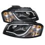SPYDER 5071934 Projector Headlights - Light Tube - DRL - Black