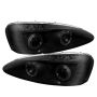 SPYDER 5078629 Projector Headlights - LED Halo - Black Smoke