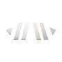 Putco 402614 05-07 Dodge Magnum (6pcs) Stainless Steel Pillar Posts Classic