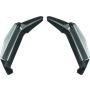 Kuryakyn 6579 Air Deflectors 18-Up Goldwing Dark Smoke