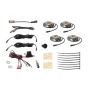 Diode Dynamics DD0444 RGBW Engine Bay Strip Kit 4pc Multicolor