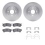 Dynamic Friction 6512-80163 Rotor Kit
