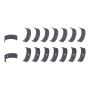 ACL BEARINGS AEB8B743HXNDC-STD Rod Bearing Set Coated BBC 396-454