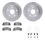 Dynamic Friction 6512-76581 Rotor Kit