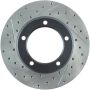 Stoptech 127.44086R Slotted & Drilled Sport Brake Rotor
