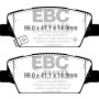EBC Brakes DP33086C Redstuff Ceramic Low Dust Brake Pads
