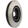 Stoptech 127.33112R 09 VW Passat CC / 06-09 Passat Slotted & Drilled Right Front Rotor