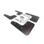 Rally Armor MF71-UR-BLK/RD Black Mud Flap/Red Logo