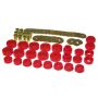 Prothane 65-70 Chevy Impala Convertible Body Mount - Red