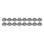 PAC RACING SPRINGS PACPAC-R513-16 1.115 OD TI Valve Spring Retainers 16pk