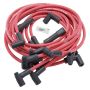 EDELBROCK EDE22713 Max Fire Plug Wire Set SBC w/HEI 90 Degree Red