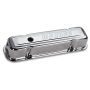 MOROSO MOR68281 Chrome B/E Valve Covers Pontiac V8 Tall w/Baffle