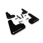 Rally Armor MF91-UR-BLK-WH Black Mud Flap/White Logo