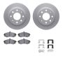 Dynamic Friction 4512-72054 Rotor Kit