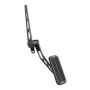 LOKAR LOKXSG-6007 Blk Steel Spring-Loaded Throttle Pedal w/Rubber