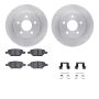 Dynamic Friction 6512-53031 Rotor Kit