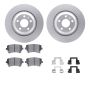 Dynamic Friction 4612-73021 Rotor Kit