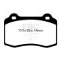 EBC Brakes DP21140 Greenstuff 2000 Series Sport Brake Pads