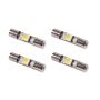 Diode Dynamics DD0042Q 28mm SMF1 LED Bulb - Red Set of 4