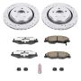 PowerStop K5159-26 Z26 Street Performance Ceramic Brake Pad and Drilled & Slotted Rotor Kit