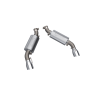 QTP 600116 2016-2024 Chevrolet Camaro SS 6.2L  AR3 Dual Tip Axle Back