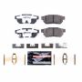 PowerStop Z26-374 PowerStop - Z26 Performance Carbon-Fiber Ceramic Brake Pads with Hardware Kit