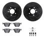Dynamic Friction 8512-31077 Rotor Kit