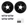 Dynamic Friction 8512-42058 Rotor Kit