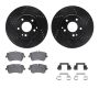 Dynamic Friction 8612-63060 Rotor Kit