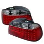 SPYDER 5000620 LED Tail Lights - Red Clear