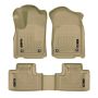 Husky Liners 16 Dodge Durango/Jeep Grand Cherokee Weatherbeater Tan Front & 2nd Seat Floor Liners