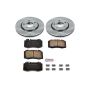 PowerStop KOE5244 OE Stock Replacement Low-Dust Ceramic Brake Pad and Rotor Kit