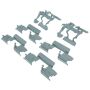 Stoptech 309.07921 Sport Brake Pads w/Shims and Hardware - Rear