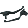Bikers Choice 491155 14-Up Touring Black Tri-Hole Lever Set
