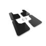 Rally Armor MF123-UR-BLK-MBK Black Mud Flap/Metallic Black Logo
